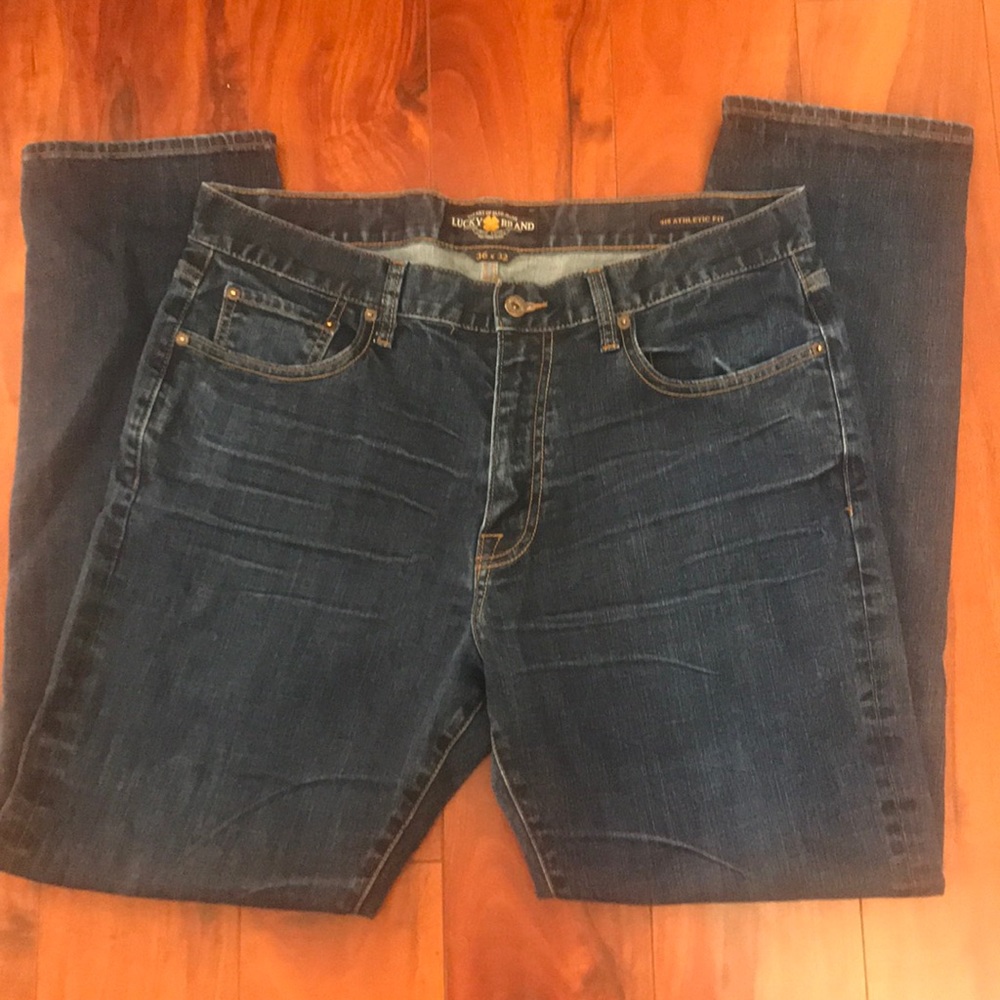 Lucky Men’s Jeans Athletic Fit. W 36 L 32